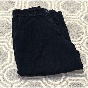 L.L. Bean Corduroy Pants Women's Size 18 Petite Original Fit Cotton Blend 0BMP3